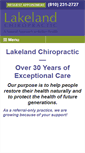 Mobile Screenshot of lakelandchiropracticwellness.com